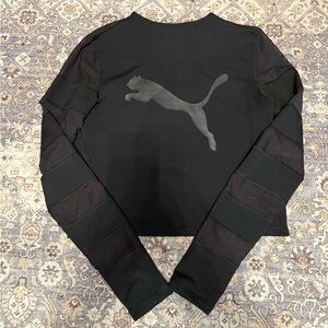 Puma Black DryCELL Long Sleeve Shirt